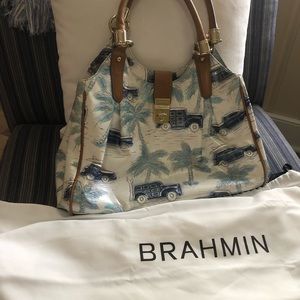 Rare Copa Cabana Blue satchel. Used but no signs of wear- EC! No shoulder strap.